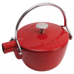 STAUB Cast Iron 5 Cup Teapot and Serving Pot, 1.1L