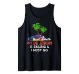 Rio De Janeiro Travel Vacation Outfit | Visit Rio De Janeiro Tank Top