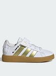 adidas x Star Wars Grand Court 2.0 Shoes, White, Size 10 Younger