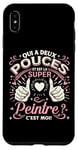 Coque pour iPhone XS Max Une Super Peintre Idée Cadeau Pour Artiste Peintre Femme