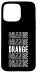 Coque pour iPhone 15 Pro Max Orange