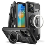 Supcase iPhone 15 Pro Unicorn Beetle Pro MagSafe Deksel - Svart