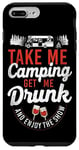 iPhone 7 Plus/8 Plus Camping Get Me Drunk Enjoy The Show Drinking Alcohol Wine Case