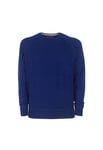 Emilio Romanelli Mens Navy Blue Cashmere Crew Neck Sweater - Slim Fit material_cashmere - Size IT 46 (Mens)