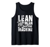 Lean Mean Darting Machine - Darts Darter Dartboard Player Tank Top