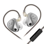 Castor in Ear Headphones HiFi Bass Sound Noise Isolating Dual-Dynamic9665