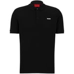 HUGO Mens Polo Shirt Black S