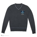 Harry Potter ravenclaw - Grå stickad tröja - X-Small