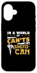 iPhone 16 In A World Of Can'ts Be A Shoto-Can Cool Shotokan Karate Fan Case