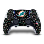 OFFICIAL NFL MIAMI DOLPHINS VINYL SKIN FOR SONY PS5 DUALSENSE EDGE CONTROLLER