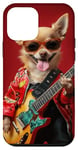 iPhone 12 mini Chihuahua Dog lovers Rock music Cute pets Pet Fun Case