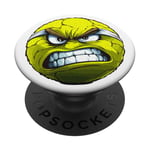 Mal de bande dessinée de balle de tennis pour les joueurs de PopSockets PopGrip Adhésif