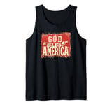 God bless America Logo for Adults and Kids Tank Top