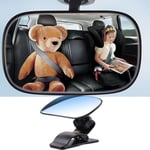 360° Rotates Rear View Mirror Infant Care Square Safety Kids Monitor  Children