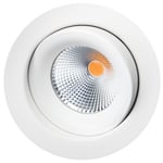 SG Armaturen Junistar Eco Isosafe Downlight LED, 7W, 8-pakning 2000-2800 K, 510 lm