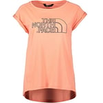 THE NORTH FACE T93BUB T-Shirt Femme Desert Flower Orange FR : L (Taille Fabricant : L)