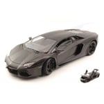 [FR] Welly LAMBORGHINI AVENTADOR LP700-4 2011 MATT BLACK 1:18 - WE8041BK