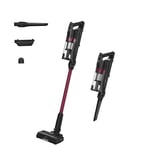 Hoover Cordless Stick Vacuum Cleaner, HF1 Plus with Turbo Suction Mode, Up to 45min Runtime, Multi Floor and Anti-Hair Wrap Brushbar, Park&Go, LED Lights [HF1P10H]