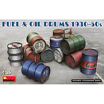 MiniArt 35613 Fuel & Oil Drums 1930-50s