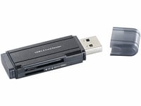 Lecteur de cartes USB 3.0 pour SD (HC/XC) et MicroSD (HC/XC) - C-ENTER