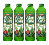 4 x OKF Aloe Vera King Drink Top Selling Korean Juice Wholesale - 4x1.5L Bottles