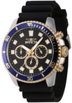 Invicta 46121 Pro Diver Svart/Gummi Ø45 mm