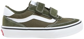 Vans Garçon Unisex Kinder Brooklyn Basket, Leaf White, 30 EU