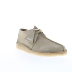 Clarks Desert Trek 26176530 Mens Gray Suede Lace Up Chukkas Boots