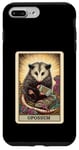 Coque pour iPhone 7 Plus/8 Plus Esthetic Cottagecore The Opossum Possum Jeu de cartes Tarot