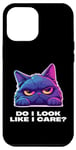 iPhone 14 Pro Max Bored Cat - Do I Look Like I Care? - Perfect for Cat Lovers Case