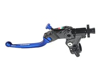 ACCOSSATO Commande d'embrayage à câble avec Levier articulé coloré (Bouton+Levier) avec Fixation Micro pour Suzuki GSX-R 750 de 2004 à 2005 CC 750