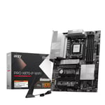 MSI PRO X870-P WIFI AMD X870 DDR5 Memory AM5 PCIe 4.0 (x16) Motherboard - Black