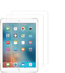 WEOFUN 2 pièces Verre Trempé pour iPad 9/8/7 (10,2", 2021/2020/2019), iPad Air 3 (10,5", 2019), iPad Pro 10,5 (2017) Film Protection écran [Dureté 9H,Anti Rayures,sans Bulles]