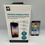 Zagg Defence Bundle Pack Clear Apple iPhone SE 3rd And 2nd Gen Brand New Sealed