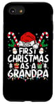 iPhone SE (2020) / 7 / 8 First Christmas As Grandpa 2024 Family Matching New Grandpa Case