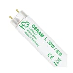 Osram Lumilux T8 Tube Fluorescent 90cm 30W/830 G13 2400lm 3000K Blanc Chaud