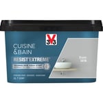 V33 - Peinture multi-supports monocouche Cuisine & Bain Resist'Extrême® Brume satin 2L