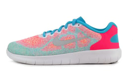 NIKE FREE RN 2017 (GS) SIZE UK 5 EUR 38 (904258 100) MULTICOLOURED