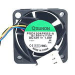 cooling fan SUNON PSD1204PKB3-A 4020,Server Cooler Fan SUNON PSD1204PKB3-A 12v 1.8W, PWM speed fan 4 wire 4 pin