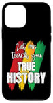 Coque pour iPhone 12 mini Let Me Teach You Real Black History RBG Afro-Américain