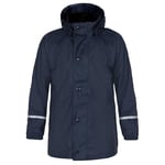 Fort - Splashflex Navy Jacket - 9-10 Years - Kids Raincoat - Waterproof Jacket - Kids Waterproof Jacket - Stylish Raincoat for Kids - Windproof Jacket - For Boys & Girls