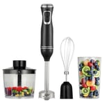 Hamilton Beach 4-in-1 Hand Blender Set Stainless steel blades- HB5023-GS