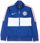 Nike CFC Y NK I96 JKT Veste de Sport Mixte Enfant, Rush Blue/White/(White) (No Sponsor-Plyr), FR : XS (Taille Fabricant : XS)