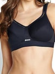 Shock Absorber Sports Bra Classic, Black, Size 38, Women