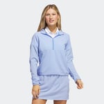 adidas Seersucker 1/4-Zip Golf Hooded Jacket Women