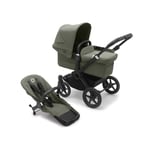 Bugaboo - Poussette Donkey 5 Mono complète - Black / Forest green