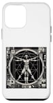 Coque pour iPhone 12 mini Da Vinci Man Vitruvien