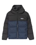 Element Veste Classic Hooded Puffer Y Bleu XL/16