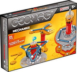 Geomag - Mechanics - Extension Système Magnétique - 86 Pièces-Circuit de Construction Magnétiques & Mécaniques pour Enfants dès 5 Ans - 24 Billes, 18 tiges, 44 pièces spécifiques- Fabriqué en Suisse