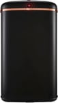 Tower T838010BLK Cavaletto Square Sensor Bin, 58L, Black and Rose Gold